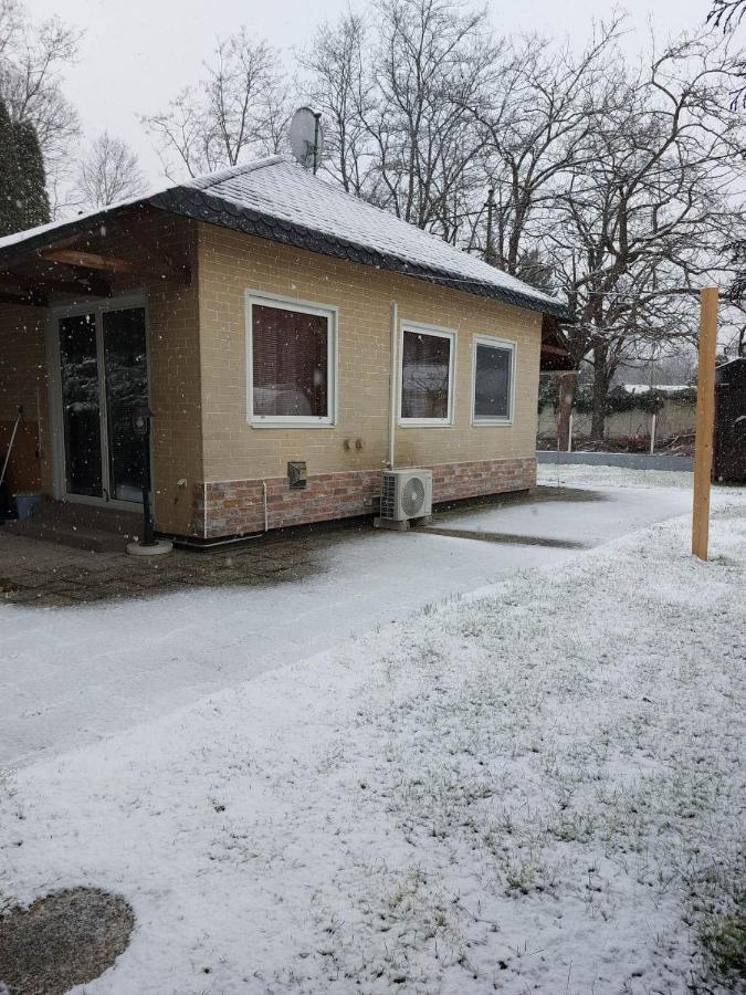 Szamóca Vendégház Horány télen nyáron Szigetmonostor Esterno foto